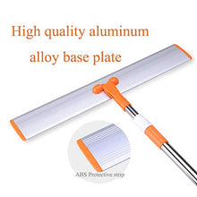SSAYY Mop Piatto Mop Mop Lega di Alluminio   Piano Mop   per Pulizia in Acciaio Inossidabile Rod
