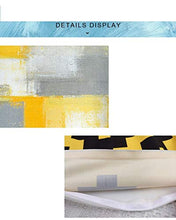 Federe Cuscini Divano 45X45,Fodera Per Cuscino Stampata Ad Acquerello Astratto Geometrico, Gettare Fodere Per Cuscini, Cuscino Per Divano Auto, Set Di 4 Articoli Per La Decorazione Della Casa, Grigio