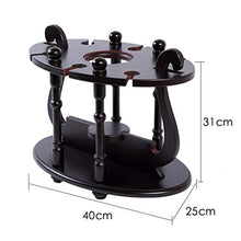 LXH-SH Cremagliera del Vino Bottiglia Nana Wine Glass Rack di stoccaggio, Calici Hanger Holder Bottiglia di Vino vetrina Stand 15.7 * 9.8 * 12.2in scaffali Vino contatore