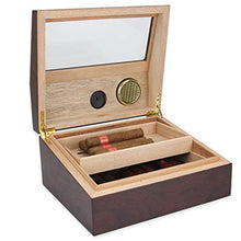 Cigar Humidor, Cigar Humidor Cigar Box Umidificazione Legno di Cedro umidità Sealed Grande capacità Cigar Box (290 * 250 * 150Mm)