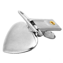 N\C 10 Peach Heart Bretelle Bretelle Metallo Ciuccio Clip Holder Strap Brace Morsetti per Diy Panno Accessori