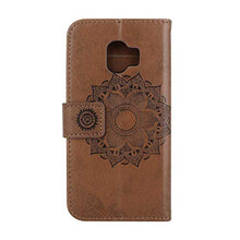 Bear Village® Cover per Samsung Galaxy J2 PRO 2018, Anti Graffio Custodia in Pelle con TPU Interno, Alta qualità Galaxy J2 PRO 2018 Cover con Chiusura Magnetica, Marrone