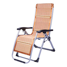 LIYANJJ Poltrone Imbottite Poltroncina Imbottita Zero Gravity Bracciolo più Ampio Regolabile Pieghevole reclinabile Sedia a Sdraio da Giardino Lettino Prendisole