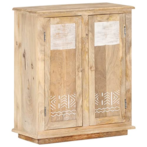 vidaXL Credenza 64x30x75 cm Legno Massello di Mango