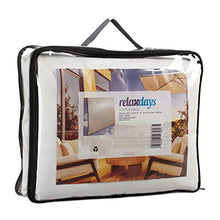 relaxdays, Bianca Tenda a Vela Triangolare, Impermeabile, Anti UV, Corde di Supporto, Terrazza e Giardino, 5x5x5 m, 5 x 5 x 5 m