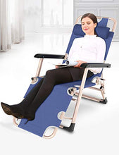 FUFU Sedie a Sdraio Lounge Chair, Sedia Pieghevole Home Lazy Lunch Break Chair Poltrona Chair Nap Nap Lounge Chair Tempo Libero Simple Chair 86 * 47 * 89cm Pieghevoli