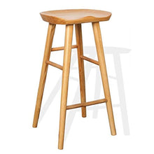 LF- Bar Stool Moderno Minimalista casa di Legno Solido Sedia Bambino Stool High Bar Stool Bar Stool semplicità (Size : 42 * 32 * 75cm)