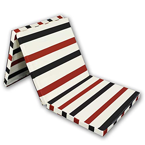 Warm Pieghevole Materassi Futon Tri materasso pieghevole Fold Playmat Bed Out Giudizi Sedia for adulti e bambini materasso pieghevole, traspirante e lavabile 8 centimetri di spessore Giapponese Tatami