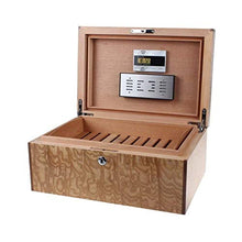 Umidificatore for sigari Orologi elettronici di Sicurezza Europea Classica Cigar Box Legno di Cedro