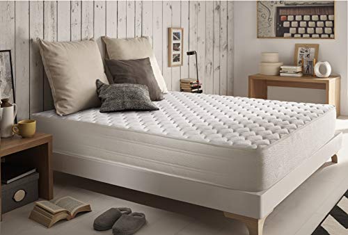 naturalex | Thermosoft | Materasso in Lattice e Memory Singolo 90x190 cm | Schiuma HR Termoregolatore | Adattabilità Graduale ad Effetto Ortopedico | Struttura Viscoelastica Differenziata