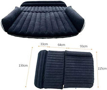 HongLianRiven Lettino da Viaggio Lettino da Viaggio Sedile Posteriore Air Letto Portatile Viaggio Gonfiabile Letto Indoor Air Auto Letto Gonfiabile Floccato Bed materassino con Built-in Cuscino 5-26