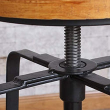 ChengBeautiful Sgabello Moderno Stile Classico Altezza Regolabile Bancone Sgabello in Legno Barra del Sedile Uso Cucina Bistrot sgabelli Alti (Color : Black, Size : 45x70x93cm)