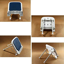 Accessori da bagno - Yushi ~ pieghevole parete doccia Sgabelli Parete doccia sedile sgabello pieghevole cambiare le scarpe di feci for anziani / disabili Anti-Slip sedia con le gambe regolabili Sgabel