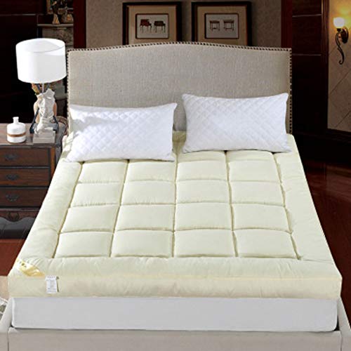 BEIGOO Giapponese Tradizionale Futon Materasso,Pieghevole Morbida Materasso Tatami Addensare Portatile per Residenze Studentesche Casa Materasso-A-90x200cm(35x79inch)