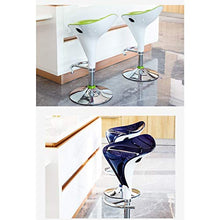 Sgabello da bar Comodo Sedia da Bar Sedia Alta Sgabello sgabello da bar Sgabello Nero Multicolor Traspirante (Color : Green)