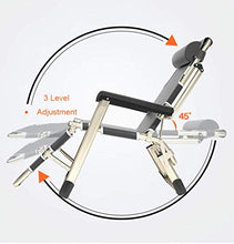 SHUAIIJUAN Sedia per il tempo libero domestico Sedie pieghevoli Adagiarsi Zero Gravity Relaxer Sedia da giardino Sdraio reclinabile sedia da giardino for adulti sedia di svago for Patio, spiaggia, pis