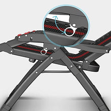 CDFC Sedie Pieghevoli Sedia da Pranzo Individuale Sedia da Pranzo Siesta Multifunzionale Letto Nero e Rosso Portable Lazy Beach SED Seden Sedia Sedia reclinabili con Doppio Roller Massa