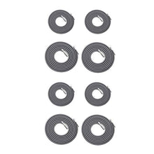 VOSAREA - Cordini di ricambio per lacci per sedia a sdraio zero gravità, lacci elastici di riparazione di corde elastiche (grigio scuro)