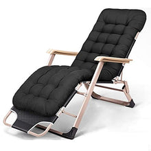 YYhkeby Pieghevole Sun Lounger Chair Zero Gravity Sedia reclinabile, con Cuscino Sedie per sedie reclinabili da Interno Regolabili Jialele