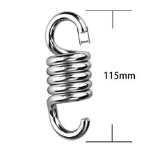 yeemeen Molla per Amache 3 PCS 8MM Ganci per Amaca da Giardino, Molla per Appendere, Molla di Sospensione per Amache, Accessori per Amaca da Giardino, per Giardino, Amaca, Portico