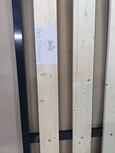 Reti D'Amora Rete A DOGHE Singola Verticali per Taglie Forti 80X190cm Singola Una Piazza Ortopedica Made in Italy