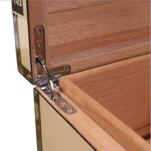 NIHAOA Accessori del Sigaro Corrosione Cigar Humidor Cedar Legno portasigari Cigar dell'organizzatore del Modello di Alimentazione di Sicurezza 30 sigari buona umidità