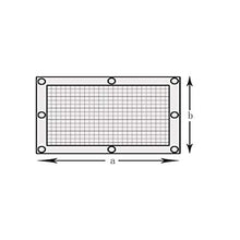 WXQIANG - Rete per ombreggiatura da balcone, protezione solare anti-UV, facile da piegare in metallo, 21 misure, protezione solare, isolamento termico, colore: beige, dimensioni: 3 x 5 m