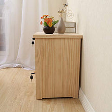 LULUVicky Comodino Petto Legno Night Stand con Tavolo cassetto di Legno Solido Governo di immagazzinaggio Creativa Pine Comodino gabinetto Fine for Living Camera Night Stand
