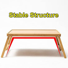 Tavoli da picnic Tavolo pieghevole, Pieghevole per laptop Desks Stand Supporto Tavolo Studio Portatile Portable Scaffale per scaffale in legno Scrivania per il letto Dormitorio Sofa Tavolo da tè Stand