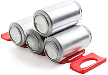 iZoeL 2 pz Portabottiglie Vino Lattine, Silicone Portabottiglie Universale, Per Frigo Portabottiglie Bottiglia Vino Birra