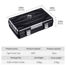 Humidars Cigar Humidor - Hot di vendita Cigar Humidor Super Light Gadget viaggio scatola di sigari portatile Humidor Gift Box mantenerlo fresco .Scatola di immagazzinaggio di cigari di grande capacità