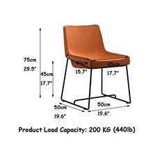 Bar Stool industriale Vintage Spugna Cushion Seggiolino sedia schienale For Breakfast ripiano della cucina e casa Barstool sedie Sgabelli Isola Esterno con tessuto schienale alto imbottito Retro Furni