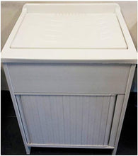 Negrari 4002K Lavatoio Lavapanni con Chiusura a Serrandina, PVC, 60 x 50 x 85 cm, Bianco