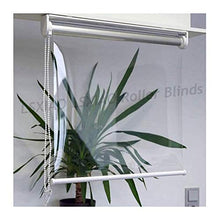 Tende A Rullo Trasparenti, Finestre Esterne Parabrezza Antipioggia PVC Spesso 0,5mm Con Connettore Per Magazzini, Negozio Di Vestiti, Hotel, Ufficio ( Size : 0.6x2.5m )