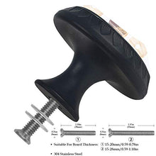 Ciambelle 4 PCS Pomelli per Porta, Pomolo per Mobile, Pomelli per Mobili con Viti, Maniglia per Armadietto, Pomelli per Porta, Pomelli per Cassetti per Porta, Armadio, Cassetto e Credenza