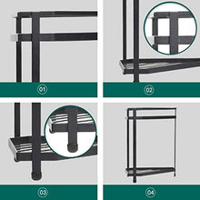 LYM &ripiano di stoccaggio Mensole della Cucina, Triangolo Multifunzione condimento Bagagli Rack Multifunzione Domestica Scaffale Scaffale di Finitura
