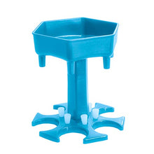 Urhause Dispenser per Bicchierini, Distributore di Bicchieri di Vino, Porta Dispenser 6 Bicchierini, Erogatore di Vetro di Colpo, Bere Birra e Separatore di Vino per Il Gioco del Bere da Festa, Blu