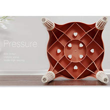 H-M-Shelf Sgabello di plastica Sgabello per la casa Sgabello per la casa Sgabello da Bagno Sgabello Antiscivolo Soggiorno Piccola Panca Scarpe da Panca Sgabello 24x24x28.8 cm, 26x26x33cm