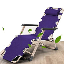 Giardino Sedie Pieghevole Zero Gravity,Sedia A Sdraio Giardino per Il Tempo Libero A Gravità Zero, Poltrona Giardino Pieghevole, Adatta per Piscina Spiaggia, Cortile Esterno, Sedia Campeggio-Viola