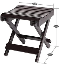 Sgabello per Doccia Sgabello da bagno Bamboo, Design orientale marrone Sgabello da bagno Pieghevole multifunzionale Stabile Stabile Durevole Protezione ambientale Sgabello da bagno Adatto per bambini