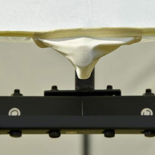 Outsunny Gazebo da Giardino ed Esterno 3x3m in Metallo con Doppio Tettuccio Pieghevole, Bianco Crema