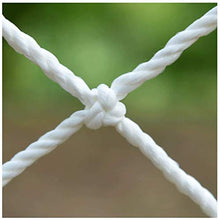 MFLASMF Rete di Sicurezza Protezione per Balcone Rete di Sicurezza in Nylon Bianca, Adatta per corrimano delle Scale del Balcone, finestre Interne ed Esterne, recinzioni da Giardino, Isola