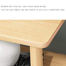 SCDCTG Finitura 2 Scaffali in Legno Armadietto in Legno con Finitura Multi-Funzione (Size : 40 * 40 * 53cm)