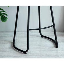 LF- Bar Stool 45/65/75 Centimetri Ferro Battuto Bar Stool Home Ristorante Bar Sedia di Legno Solido Bar Stool Bar Chair semplicità (Size : 75cm)