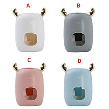 shunbang yuan Dentifricio Squeezer Parete dentifricio Plastic Hanging Tubo Squeezer per Bagno, Bianco