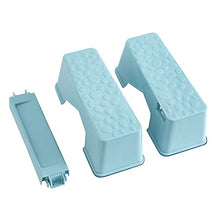 YIONGA CAIJINJIN Sgabello da Toilette Sgabello di plastica Sgabello Adatto a Tutti i Servizi igienici e Bagno Sgabello igienica Staccabile più Spesso risparmia Spazio in Bagno a