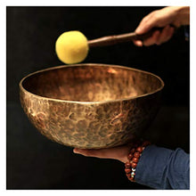 XXYHYQHJD Ciotola di Canto Ottone Buddha Suono Tibet significato Yoga Casting Music Terapia domata Regalo Handmade Buddista Decorativo Ciotola Canta (Color : 30CM)