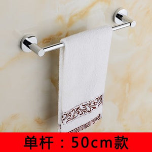 Portasciugamani da bagno in acciaio inox Portasciugamani da bagno Portasciugamani a cremagliera singola e doppia da 50 Cm a palo singolo