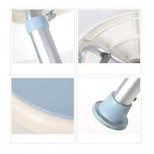Sgabello da Doccia Bagno regolabile Sgabello rotondo Sedia da doccia alluminio durevole Leg strumento gratuito antiscivolo sgabello da bagno Sgabello per Piedini in Gomma Antiscivolo per Mobilità