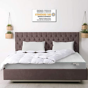 Dormir- Kit Materasso Singolo, Memory Foam, 80x190 cm, h20 cm, Eco Soft Memory, ergonomico, Comfort Accogliente, sottovuoto, Materasso Memory, 1 guanciale Memory in Regalo